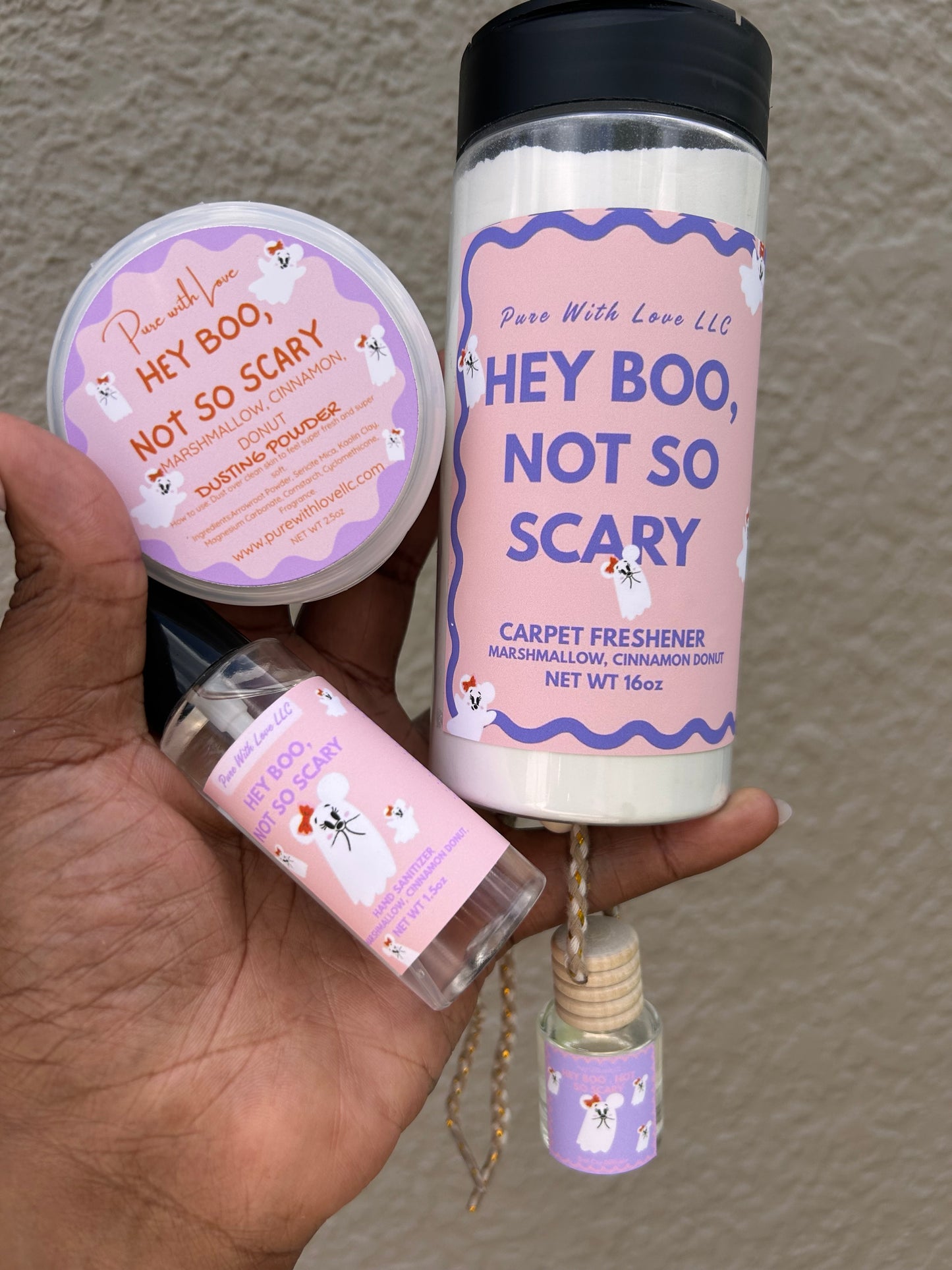Hey Boo Not So Scary Carpet Freshener