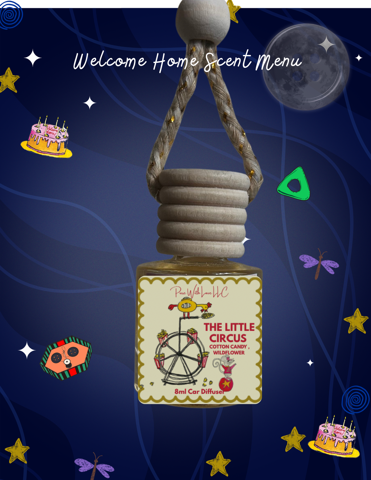 The Little Circus Car Diffuser