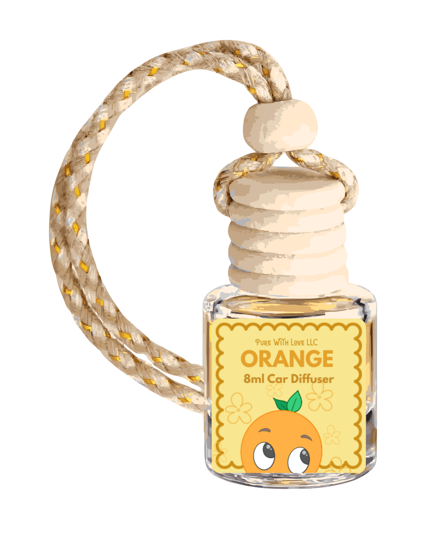 Orange Car Diffuser