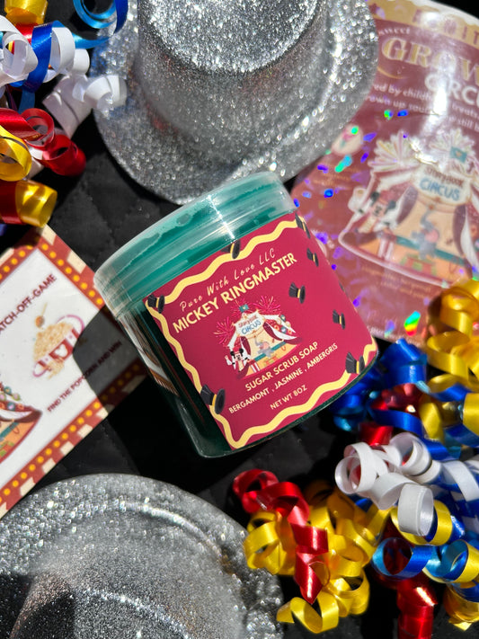 Mickey Ringmaster – Sugar Scrub Soap (Limited Edition)