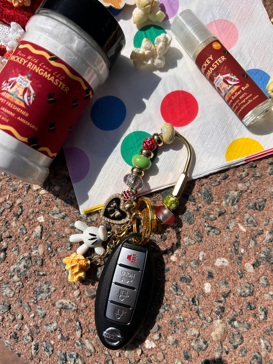 Magical Snack Park Popcorn Keychain