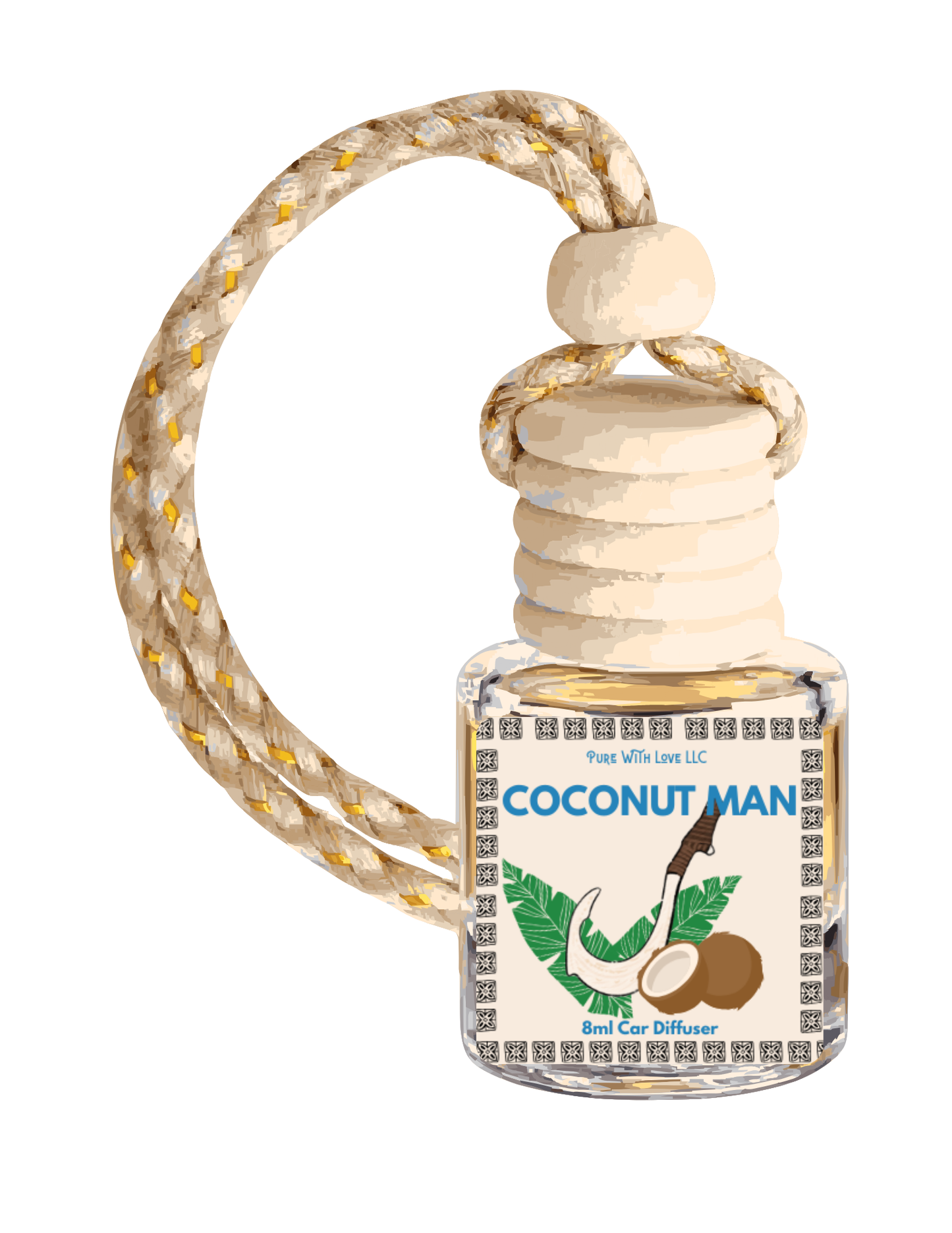 Coconut Man Car Diffuser